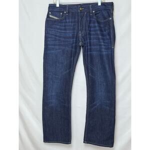 Men's Straight Jeans - Dark Blue